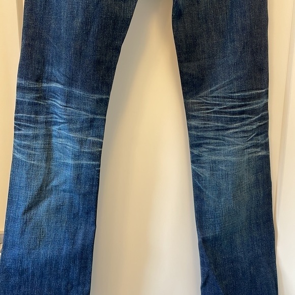 Sz24 Adriano Goldschmied AG Tomboy boyfriend fit Distressed Medium Wash in VGUC - Picture 12 of 16